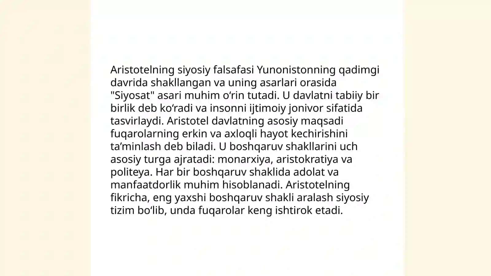 Qadimgi Yunoniston va Rimdagi siyosiy fikrlar 4