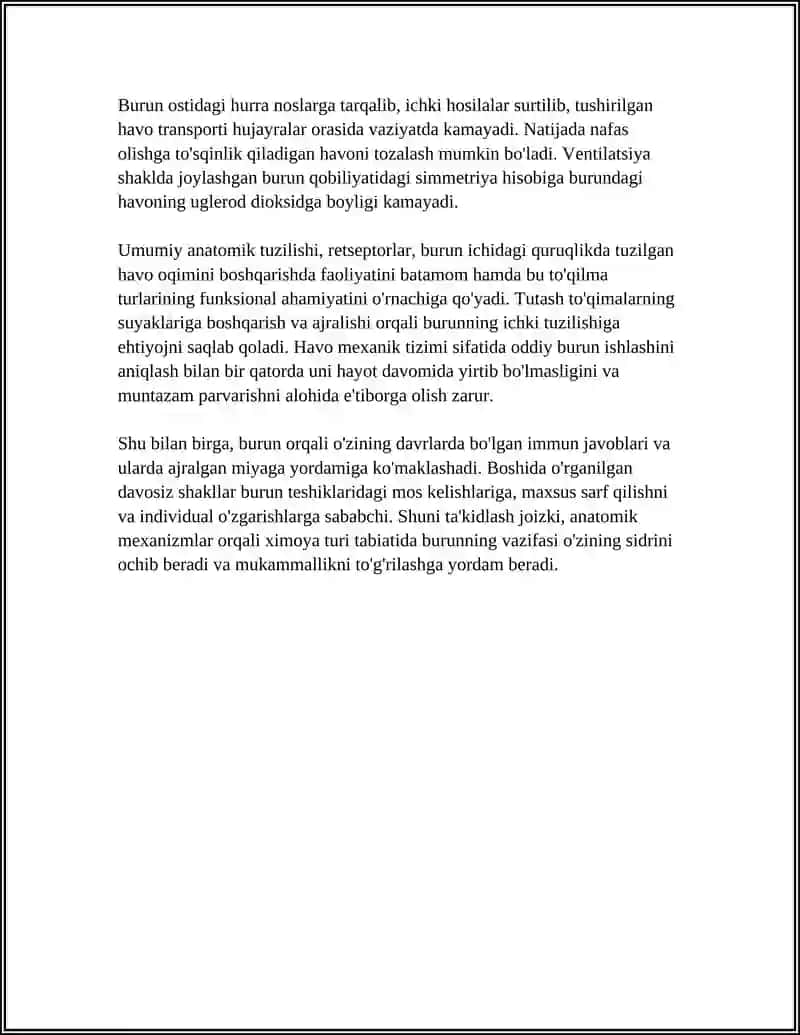 Burun Bo'shlig'i va Yonbosh Bo'shliqlari Topografik Anatomiyasi Fiziologiyasi Tekshirish Usullari 4