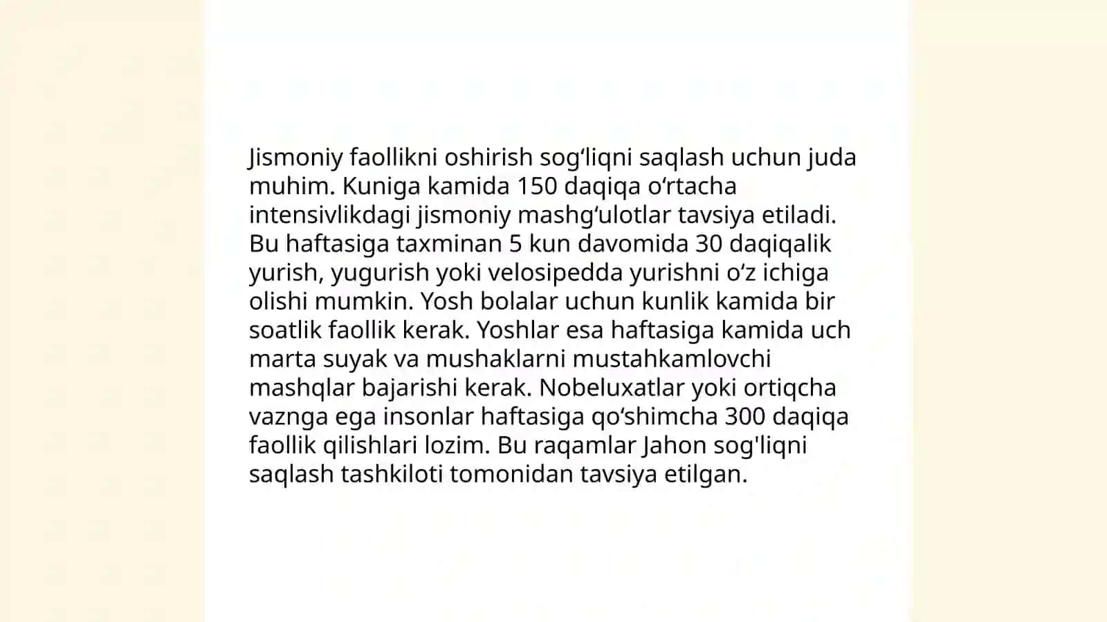Sog’lom turmush tarzini shakllantirish 4