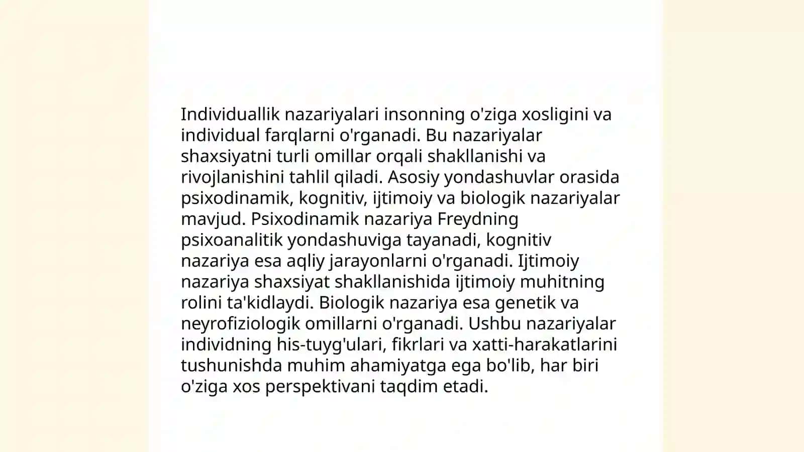 Individ shaxs va individuallik tushunchalari 4