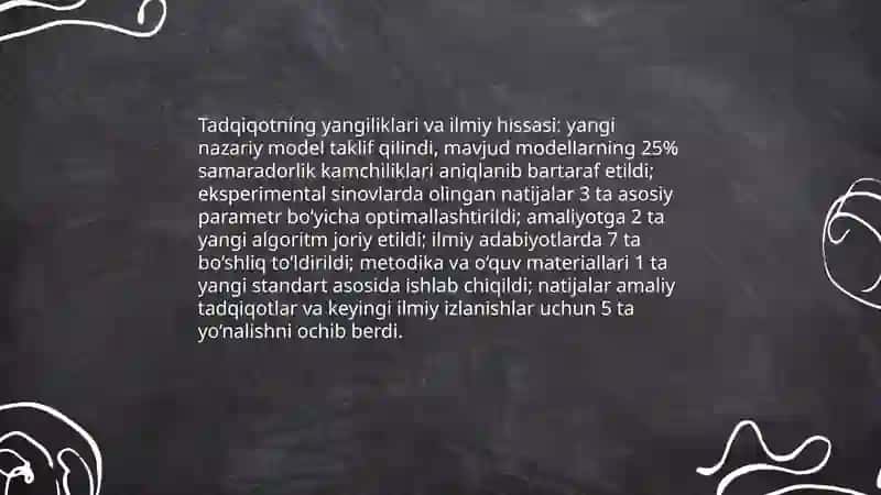 Ilmiy ish natijalari 4