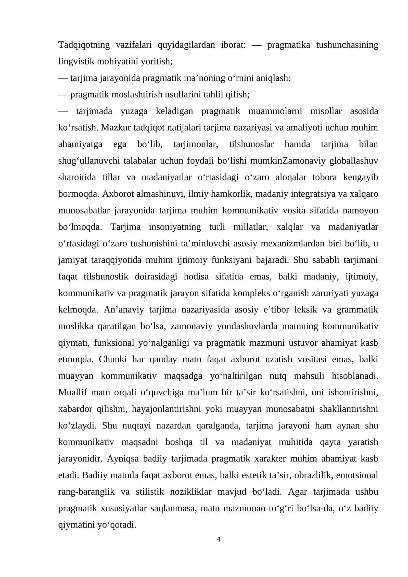 TARJIMANING JARAYONIDA PRAGMATIK XARAKTERI 4