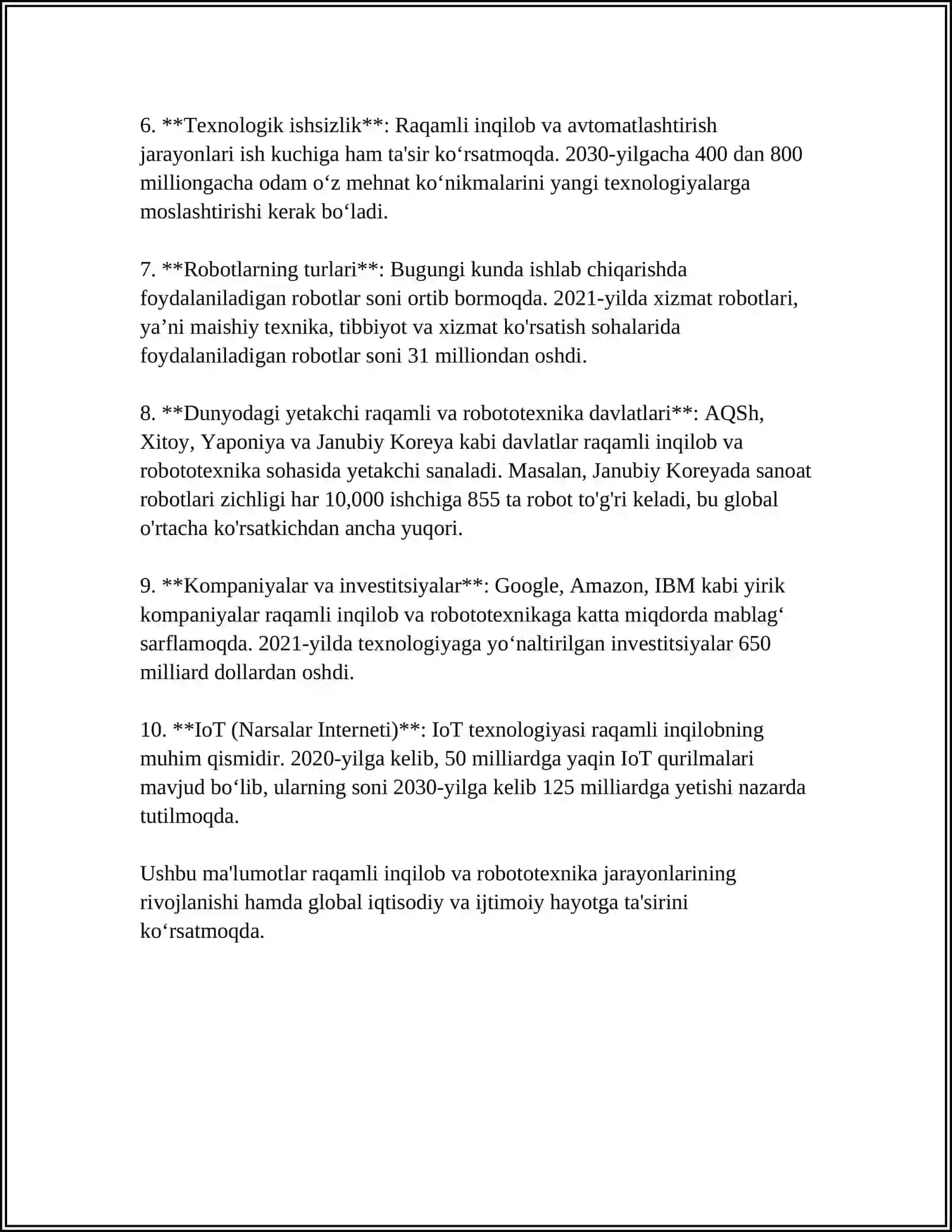 ROBOTOTEXNIKANING RIVOJLANISH TARIXI VA KELAJAKDAGI TENDENSIYALARI 4