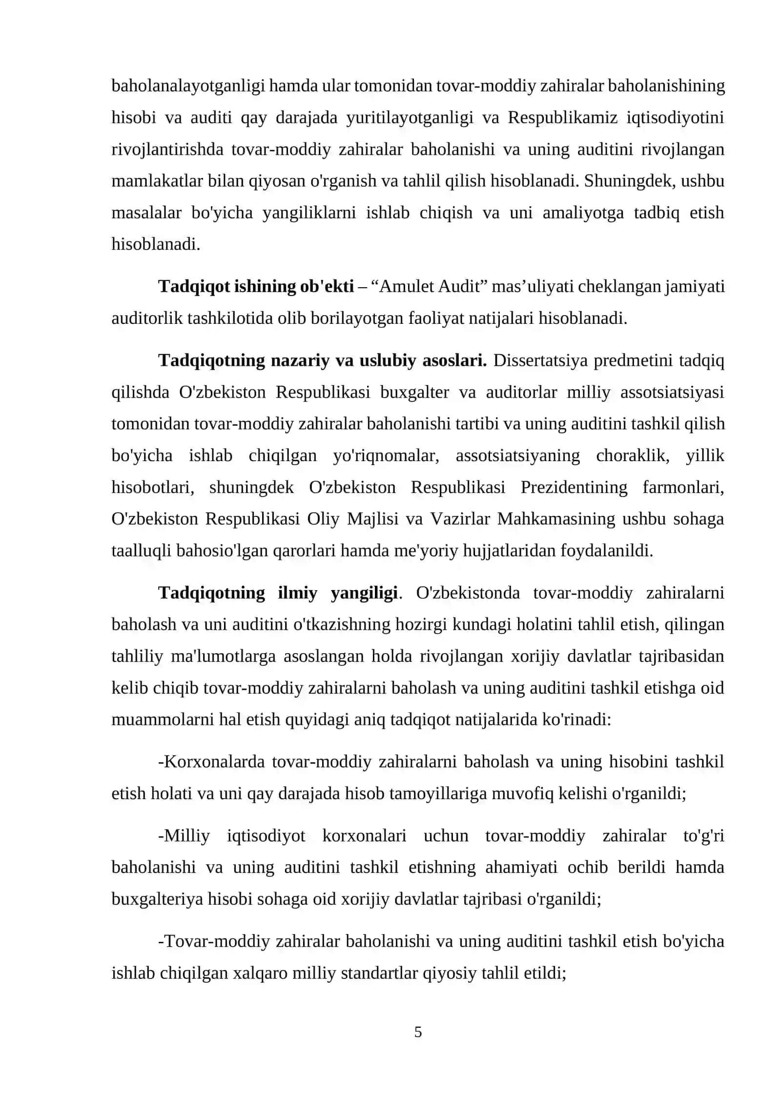 TOVAR MODDIY ZAHIRALARINI HISOBDAN CHIQARISH VA ULARNI HISOBDA AKS ETTIRISH 4