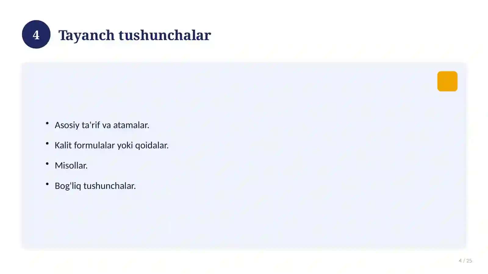 O'zbekiston tarixi fanidan 9-sinf uchun ochiq dars ishlanmasi 4