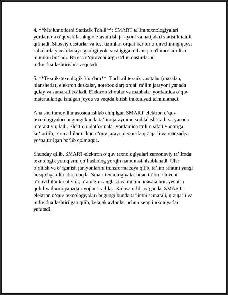 SMART-ELEKTRON O'QUV TEXNOLOGIYALARI 4