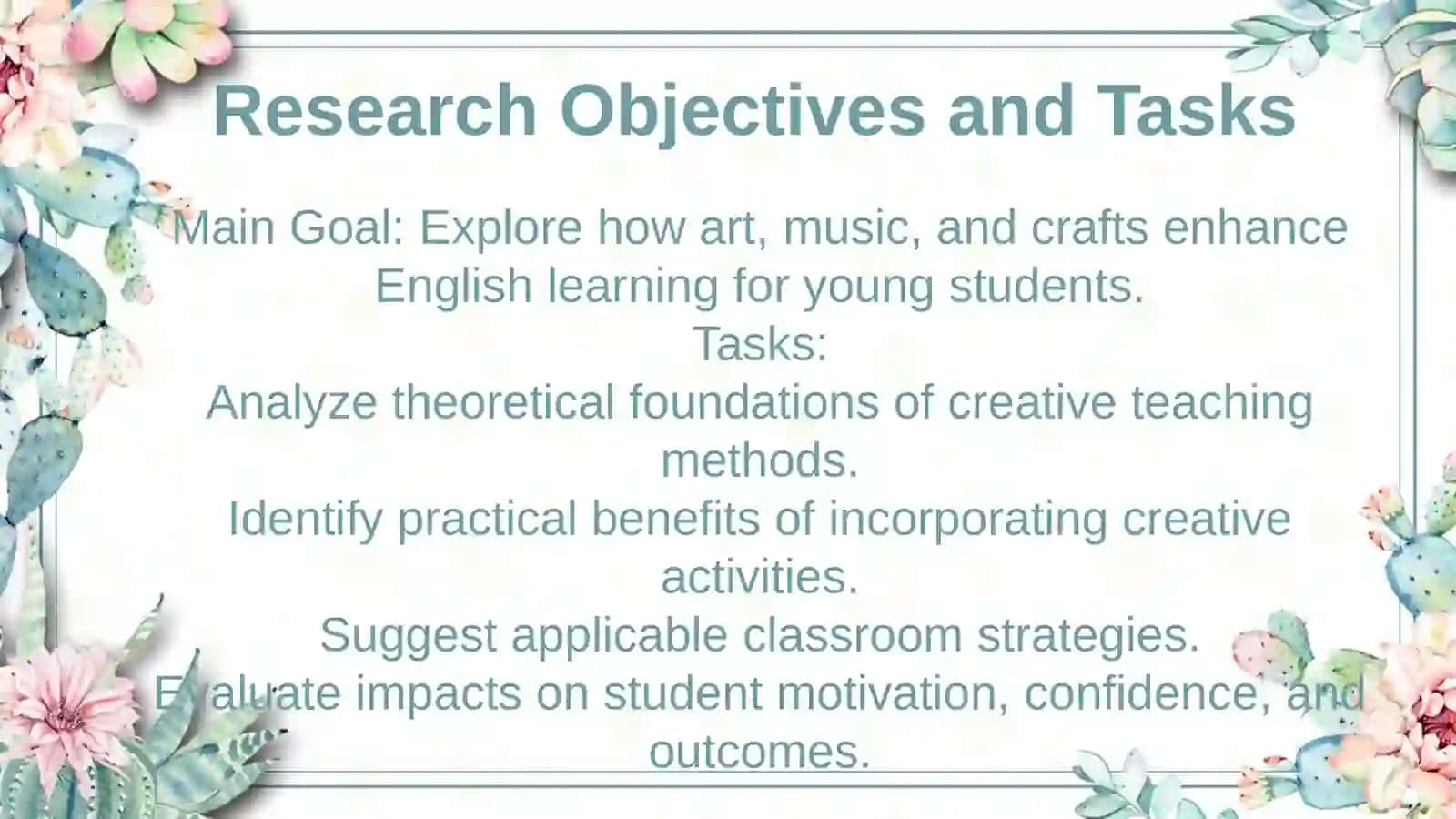 Strategies for Teaching  English through  Art,  Music and Crafts  in Primary Education 4