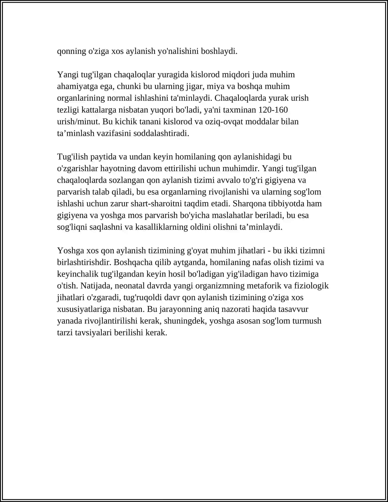 QON AYLANISH TIZIMINING YOSH XUSUSIYATI VA GIGIYENASI 4