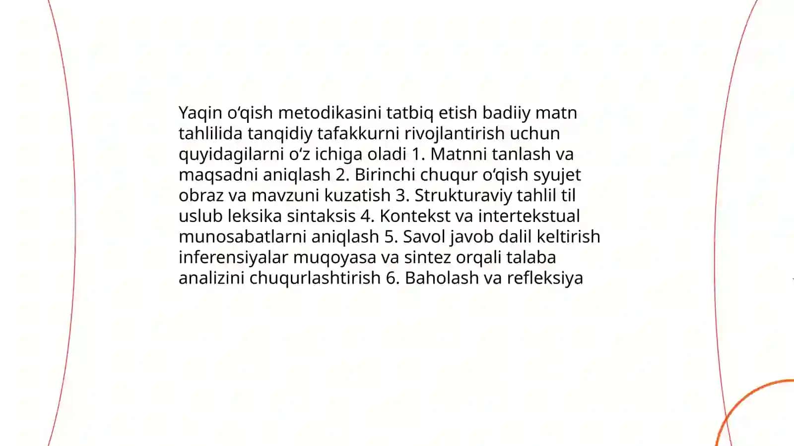 Badiiy matn tahlilida tanqidiy tafakkurni rivojlantirish strategilayalari 4