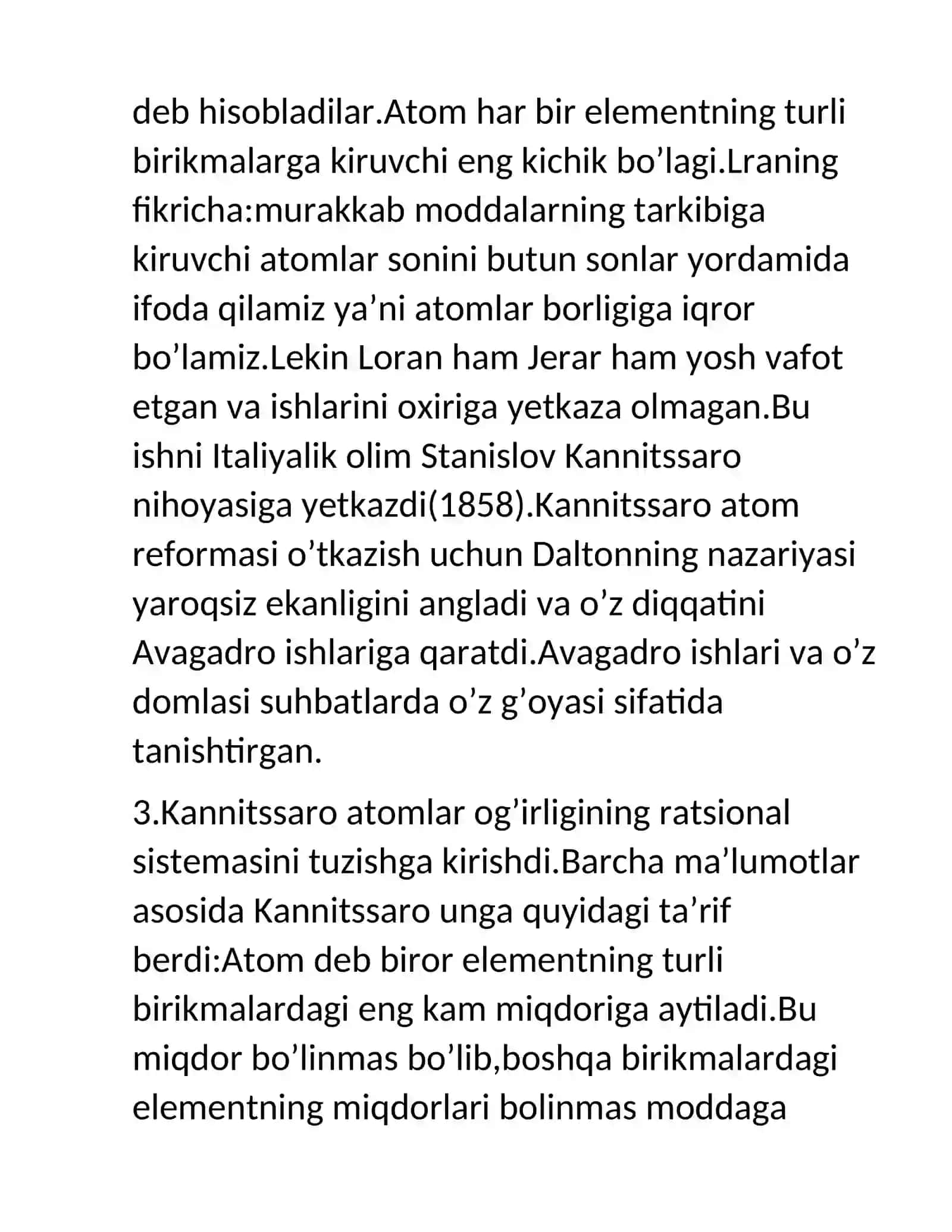 MIQDORIY QONUNLAR DAVRI.KANNITSSARONING ATOM REFORMASI 4