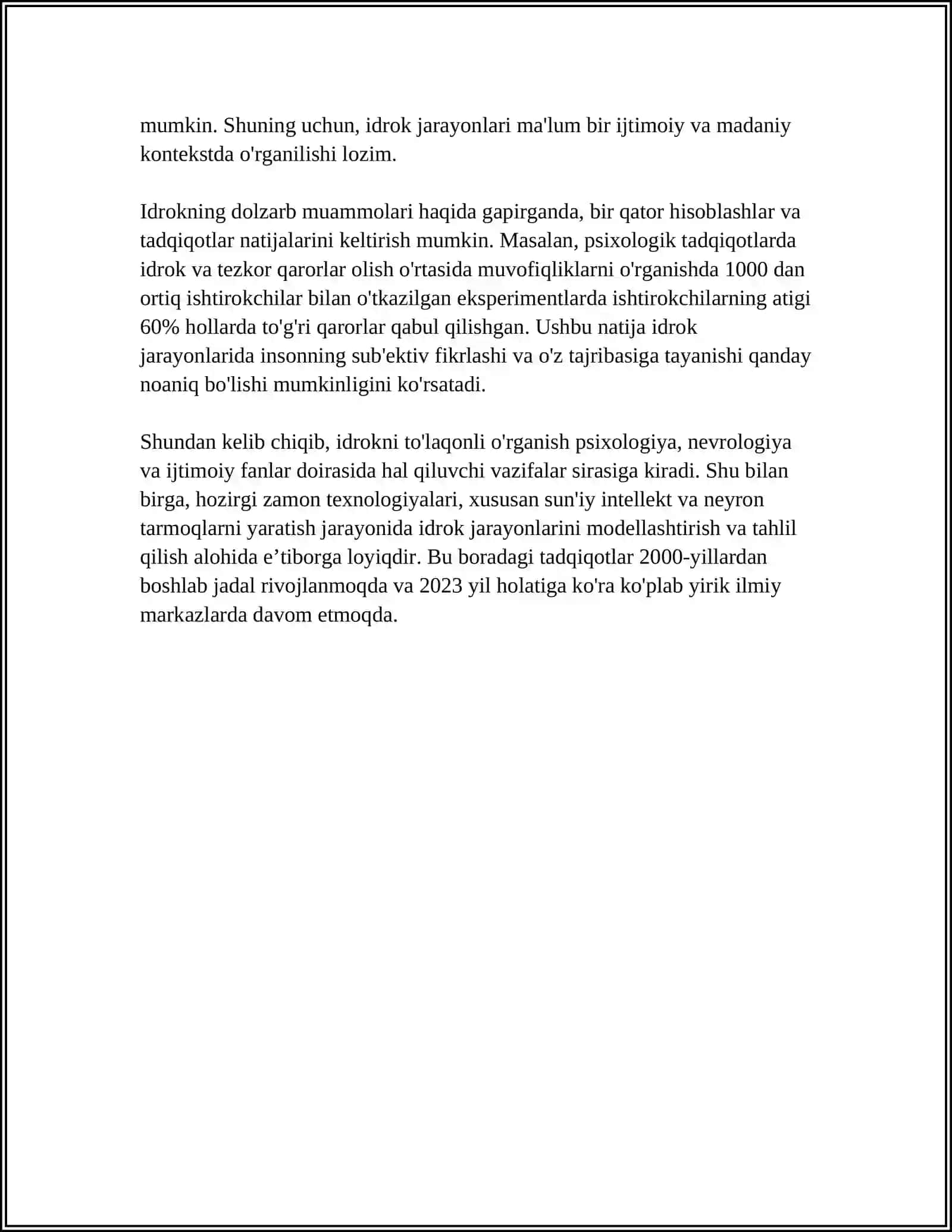IDROK HAQIDA TUSHUNCHA VA UNING XUSUSIYATLARI 4