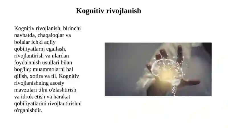Rivojlanish psixologiyasi tarixi 4
