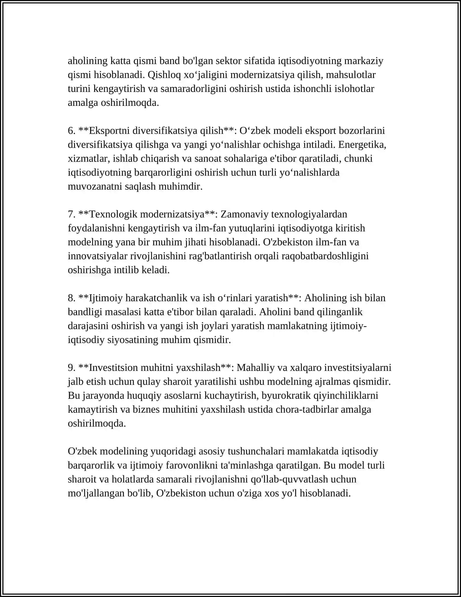 TARAQQIYOTNING OʻZBEK MODELI VA UNING OʻZIGA HOS HUSUSIYATLARI 4