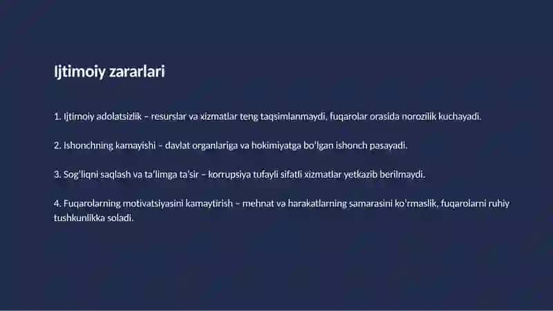 O’zbekistonda korrupsiyaga qarshi kurashish tizimining yaratilishi 4