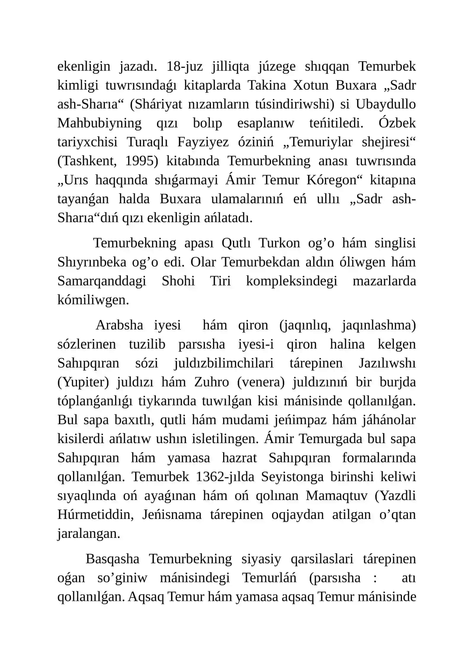 Amir Temur ulli mamleket qayratkeri 4