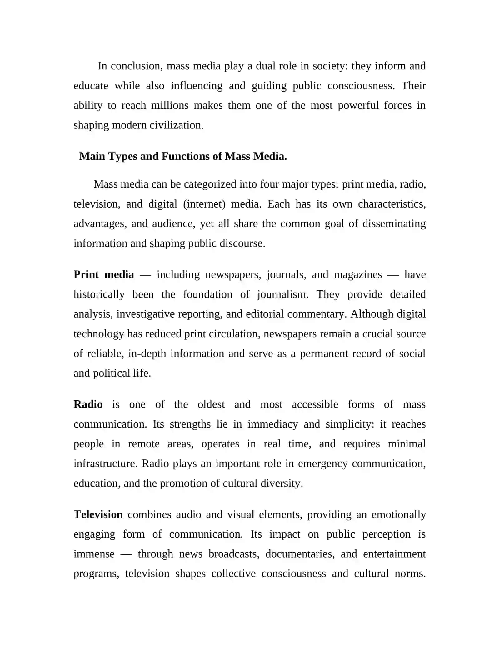 Mass Media 4
