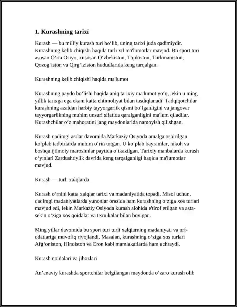 Kurash Turlari Va Uni O'qitish Metodikasi 4