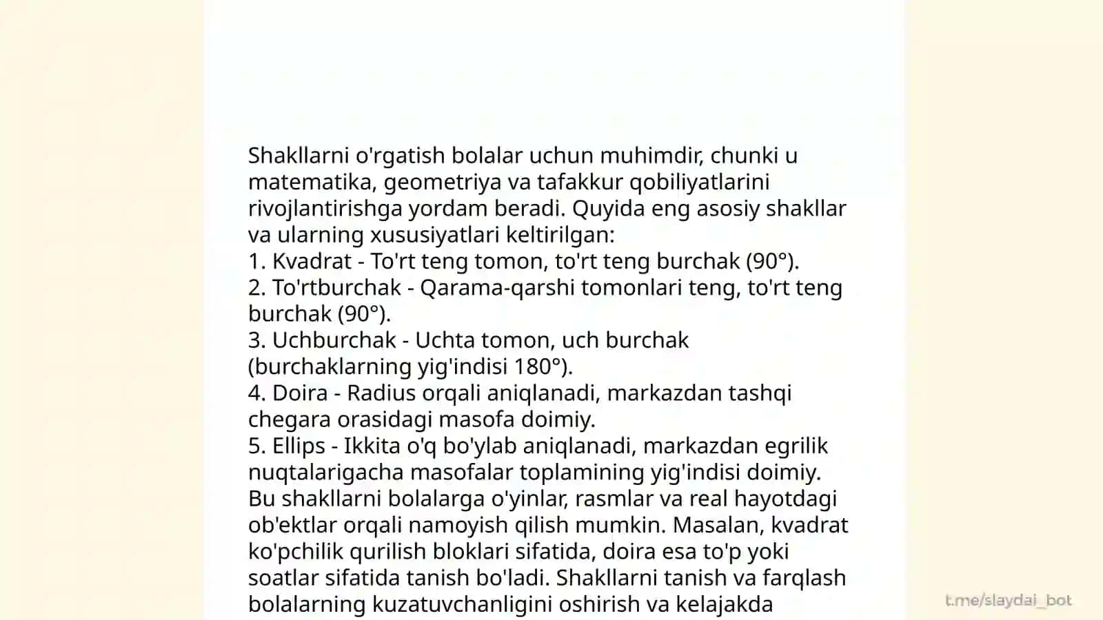 Maktabgacha yoshdagi bolalarni shartli òlchov birliklari bilan tanishtirish 4