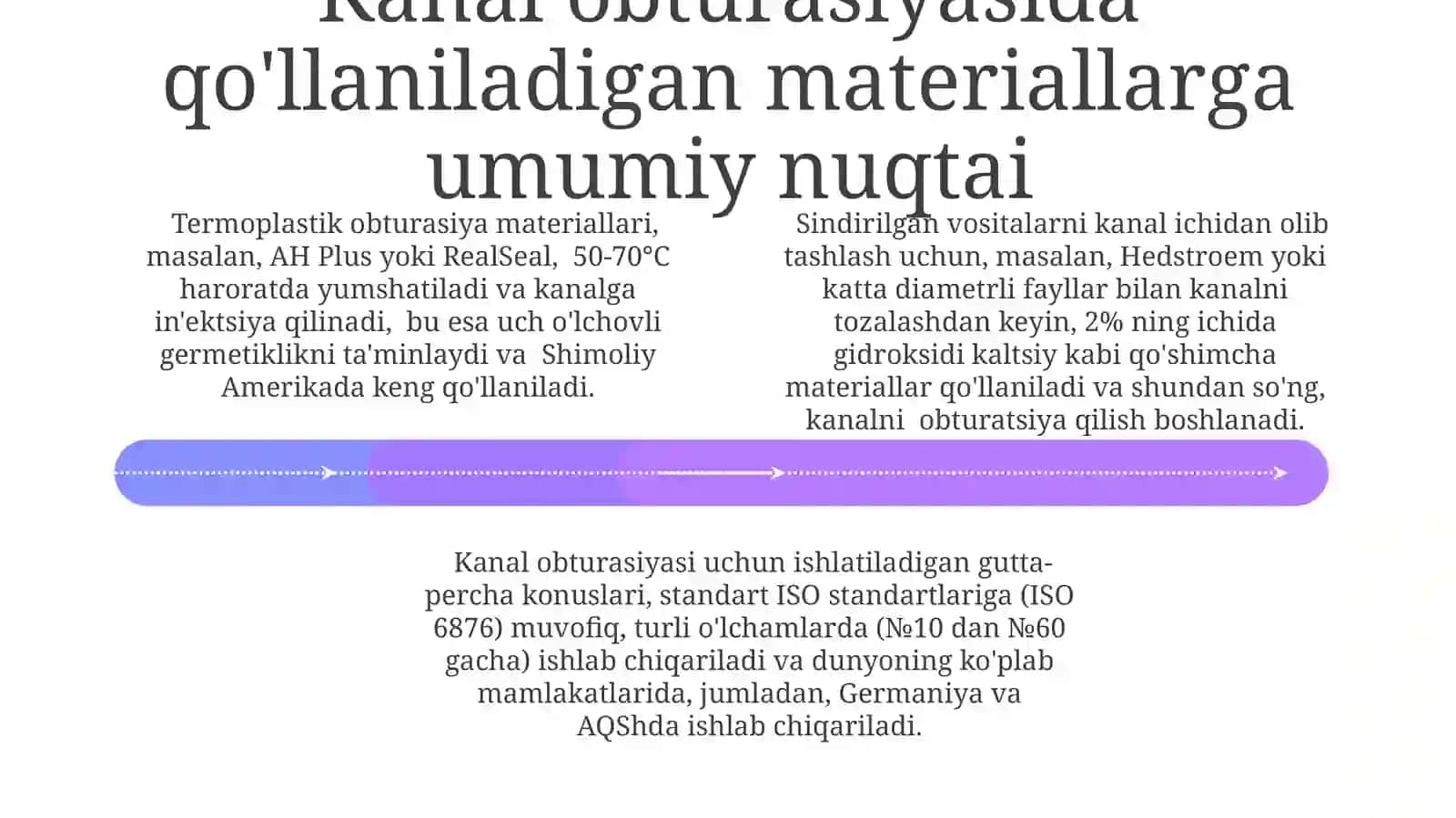 Kanal obturasiyasida qo'llaniladigan materiallar 4