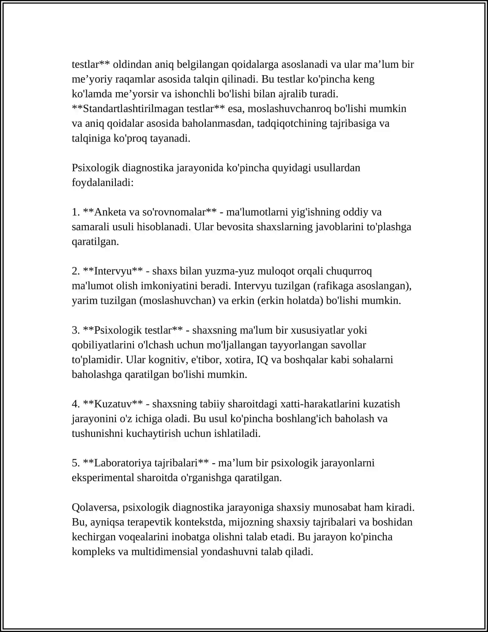 PSIXODIAGNOSTIKA VA AMALIY PSIXOLOGIYA HAQIDA TUSHUNCHALAR 4