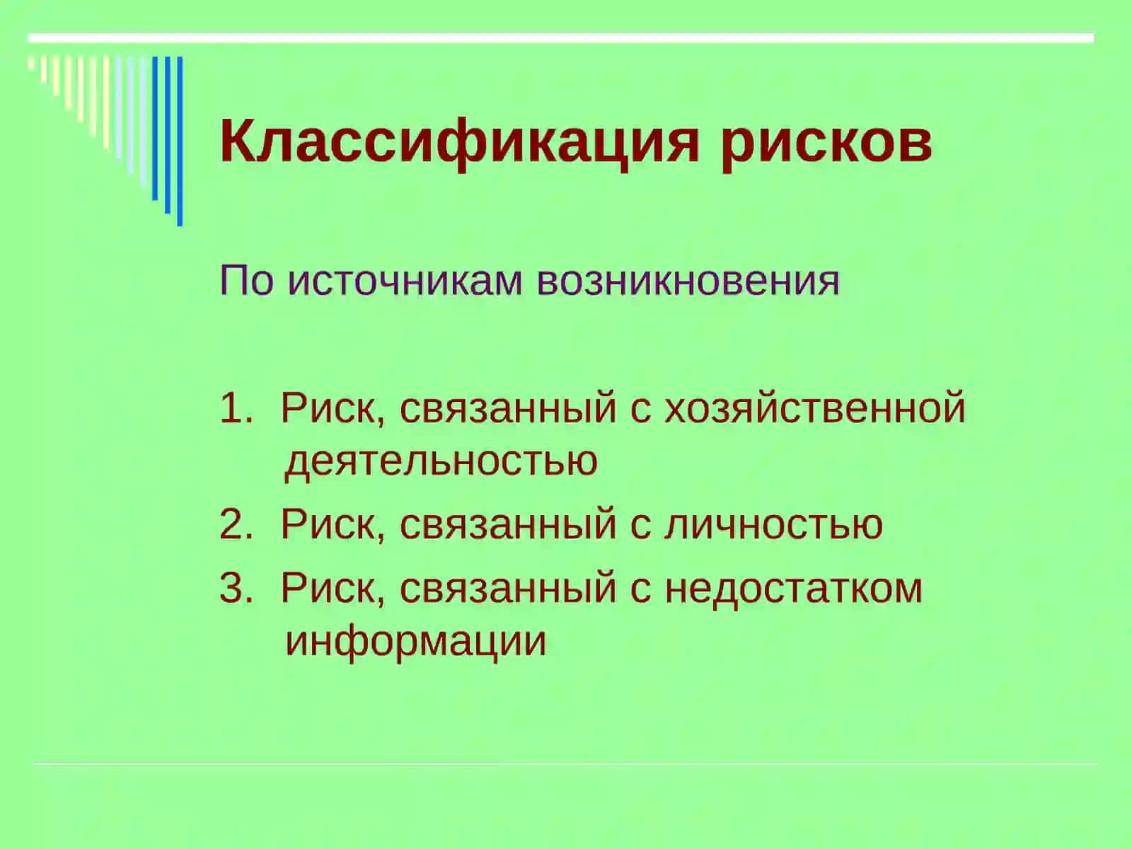 Страхование рисков предпринимательской деятельности 4