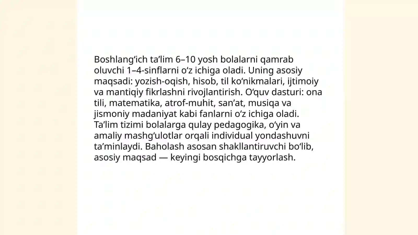 Maktabgacha ta'lim 4