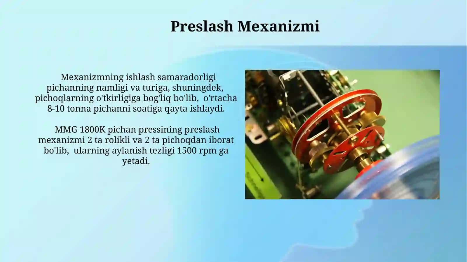MMG 1800 K o‘tkazmas mezdril mashinasining mexanizmlari haqida ma‘lumot 4
