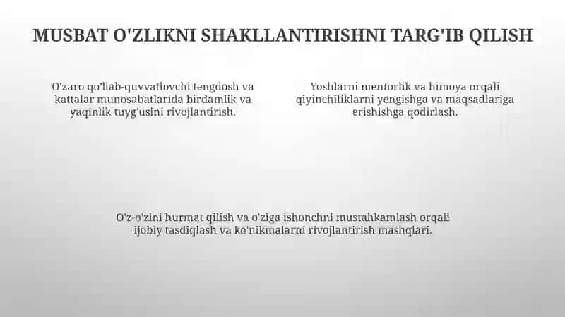 Uyushmagan yoshlar bilan olib boriladigan ijtimoiy-pedagogik ish 4