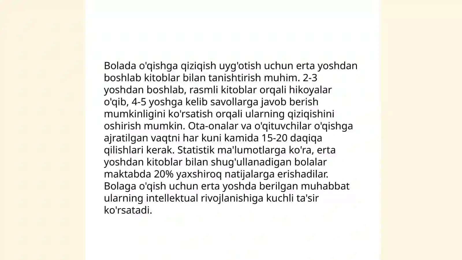 Bolalarni maktabga tayyorlashda oilaning o'rni 4