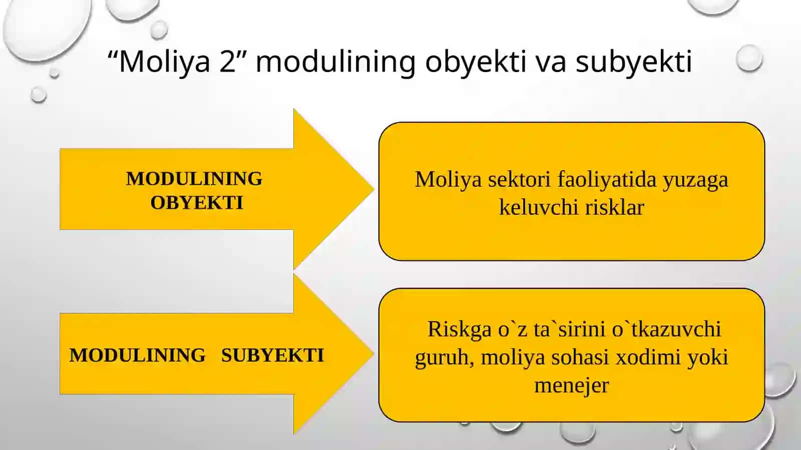 Moliyaviy risklarning mohiyati va ahamiyati 4
