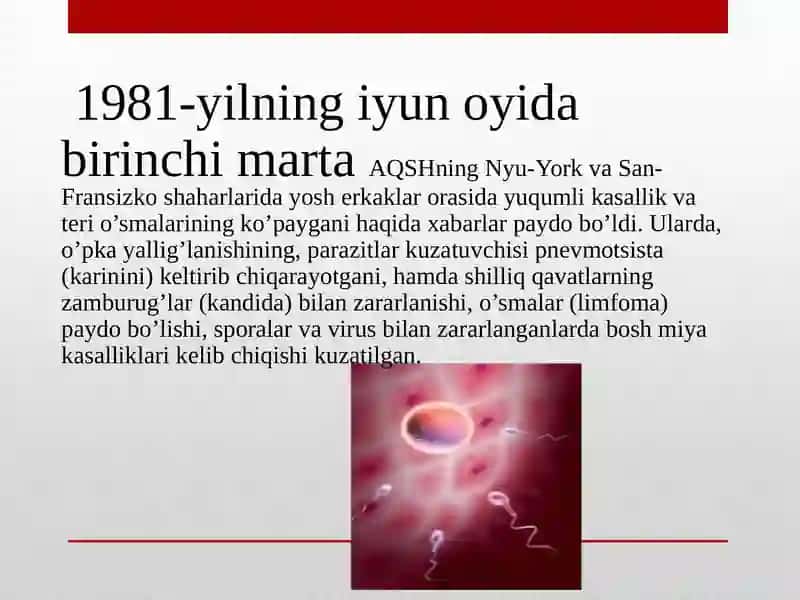 OIV, OIV-infeksiya, OITS 4