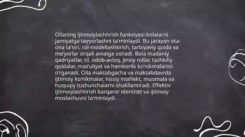 Oilaning reproduktiv funksiyasi va uning ahamiyati 4