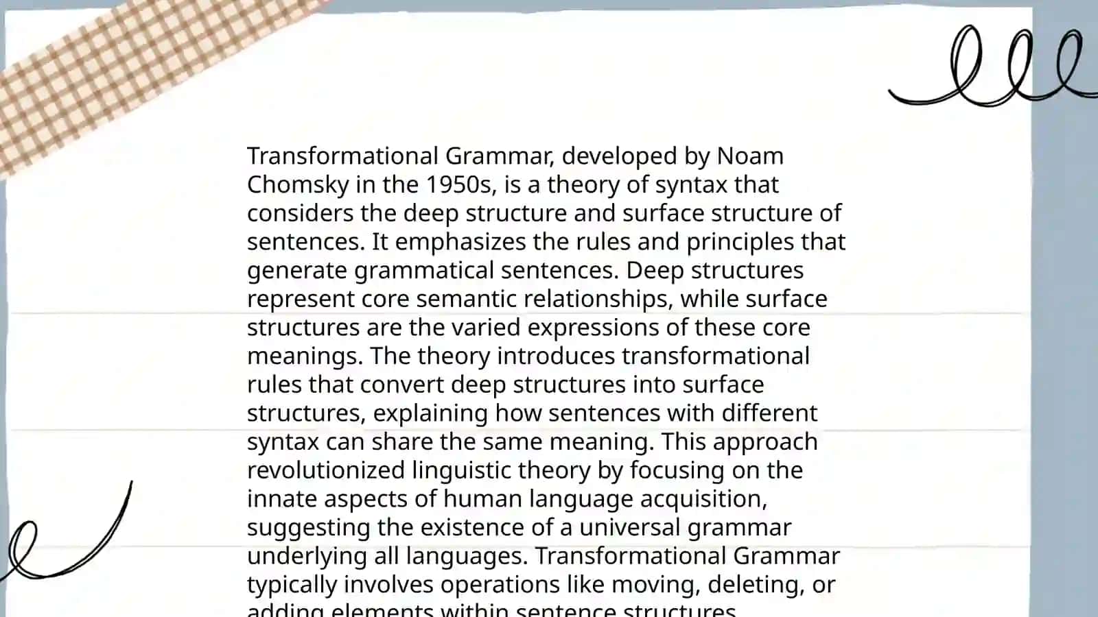 Phrase Structure Rules 4