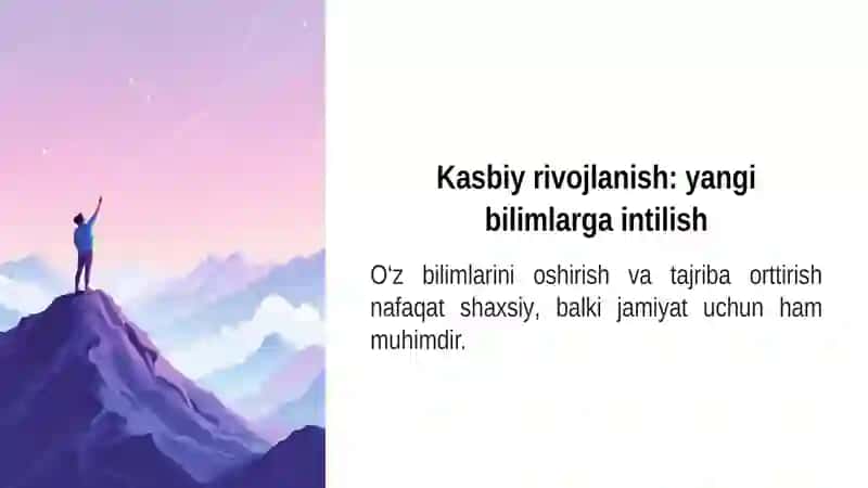 Kasbiy faoliyatni rivojlantirishda individual va hamkorlik faoliyatini tashkil etish metodikasi. 4