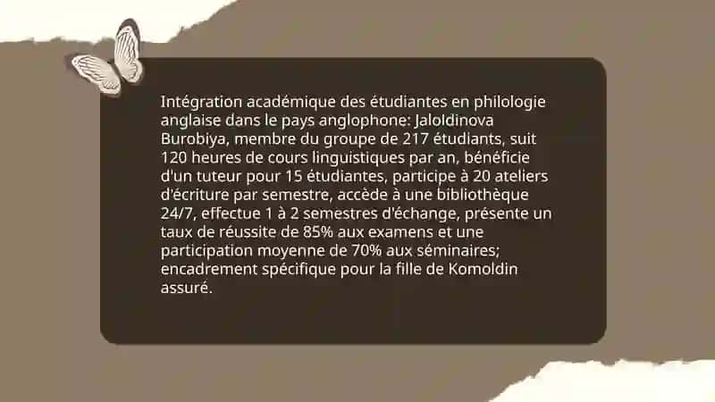 La vie étudiante dans le pays où la langue étudiée est étudiée 4