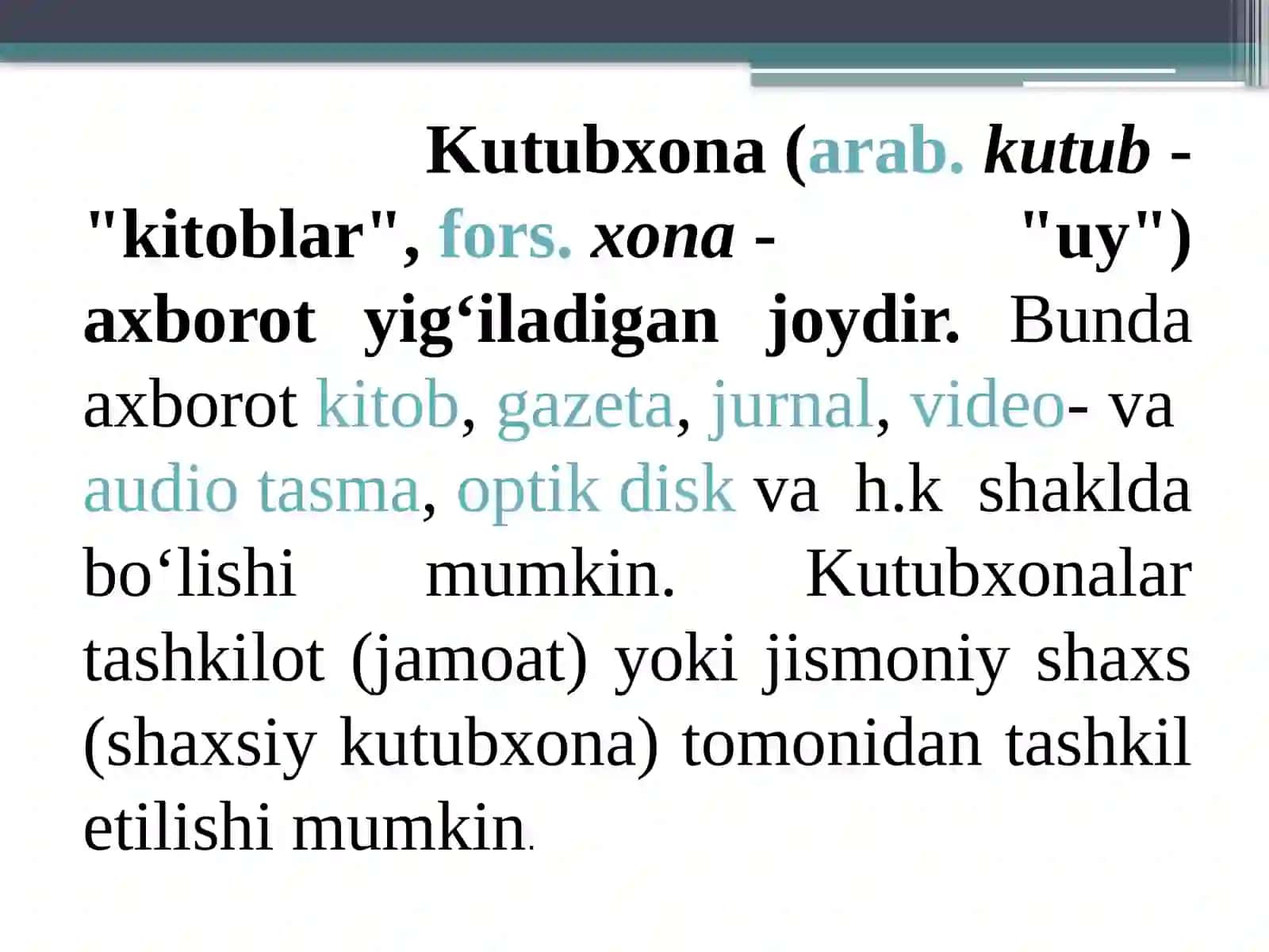 Kutubxona va muzey - ta`lim, tarbiya va axborot maskani 4