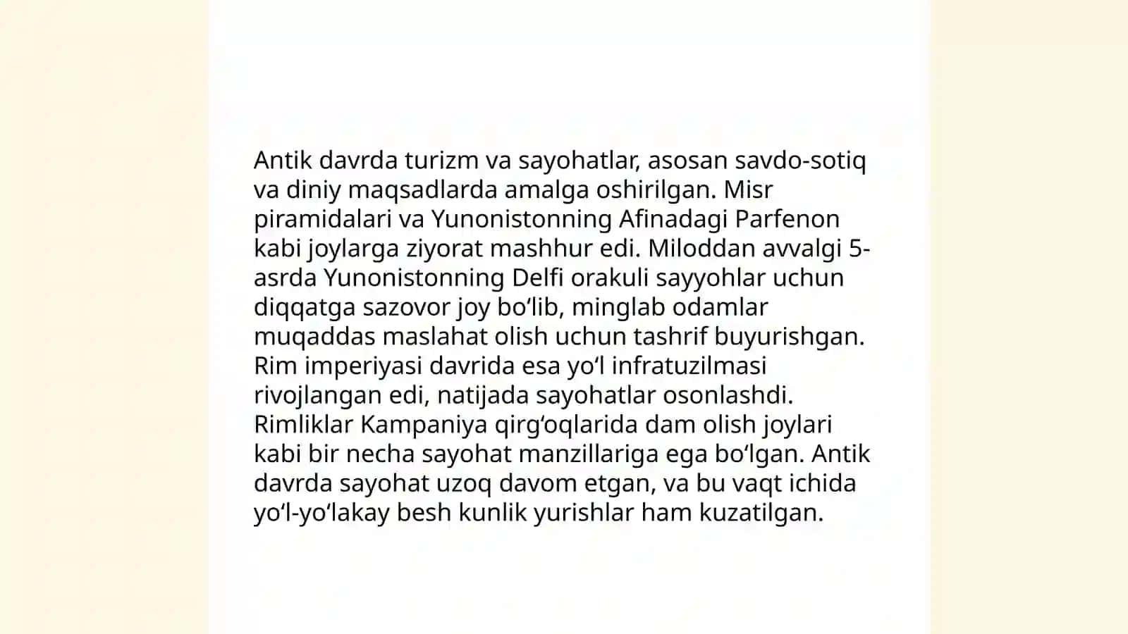 Turizm geografiyasining tarixi va rivojlanishi 4