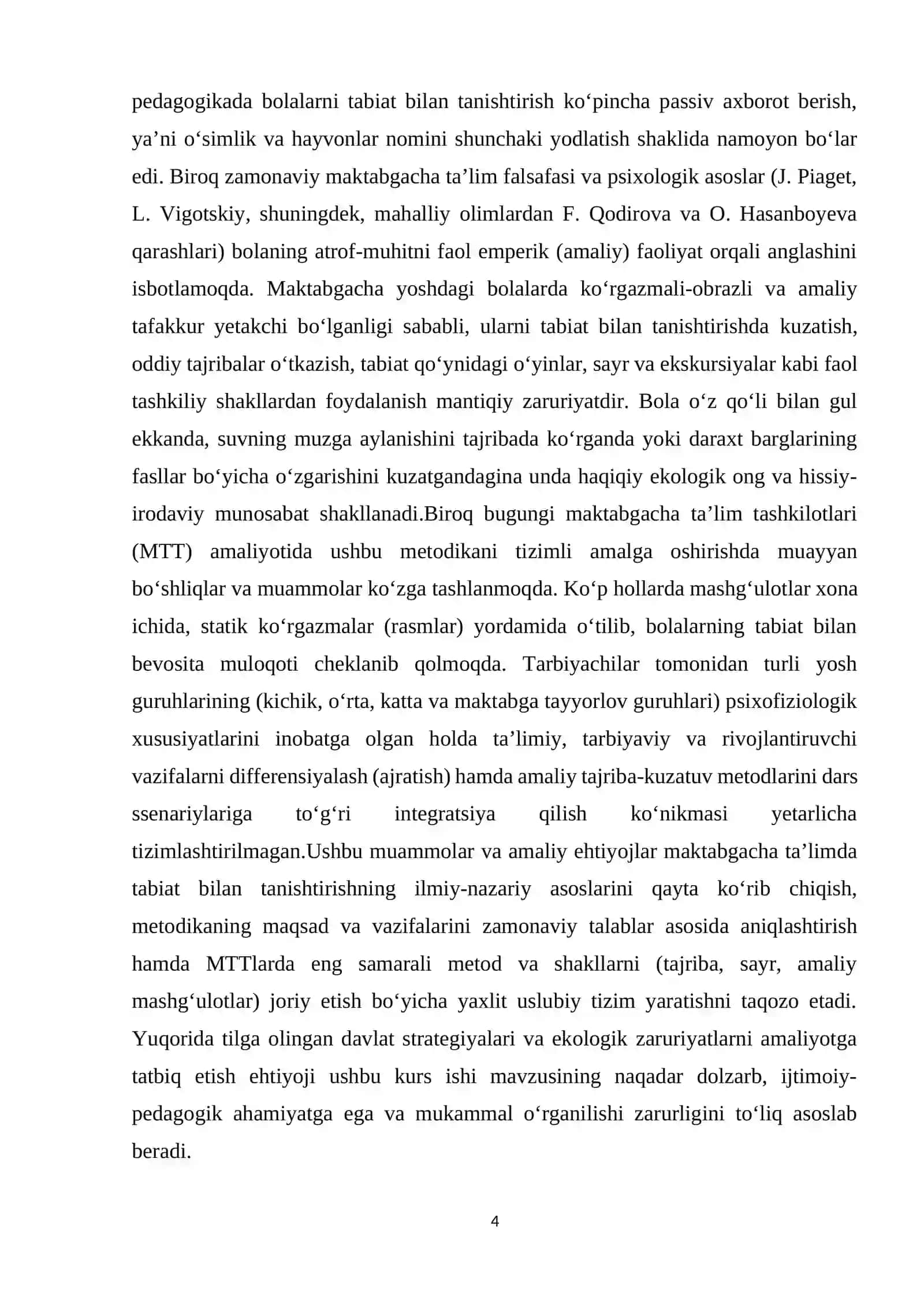 MAKTABGACHA TA’LIMDA TABIAT BILAN TANISHTIRISHNING NAZARIY ASOSLARI 4