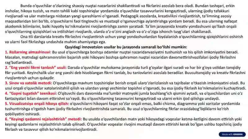 Ona tilida kreativlik 4