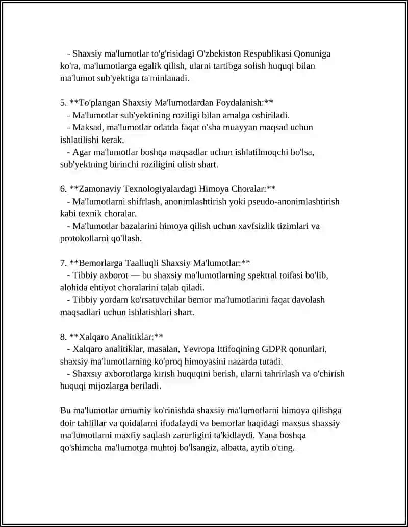 REFERAT Mavzu: BEMOR KASALLIK TARIXINI TITUL VARAGʻINI TOʻLDIRISH 4
