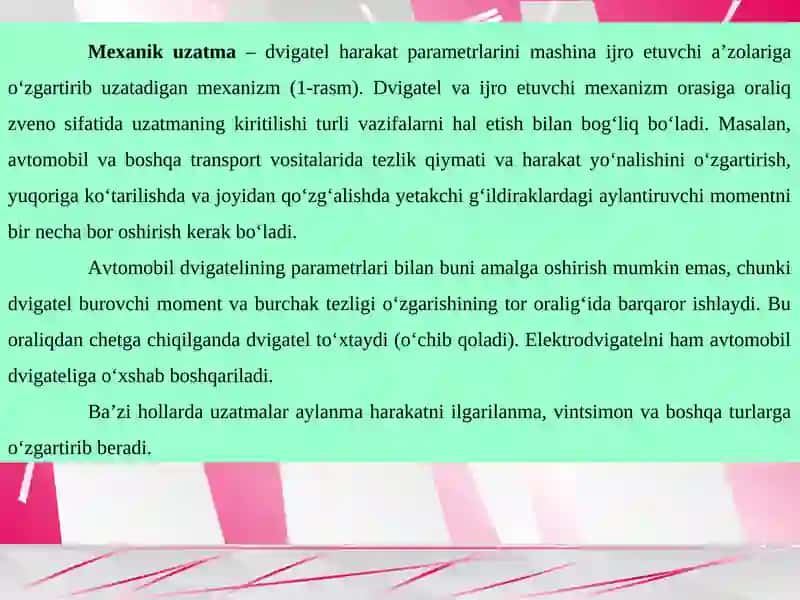 To’g’ri tishli silindrsimon g’ildiraklarni mustahkamlikka hisoblash. 4