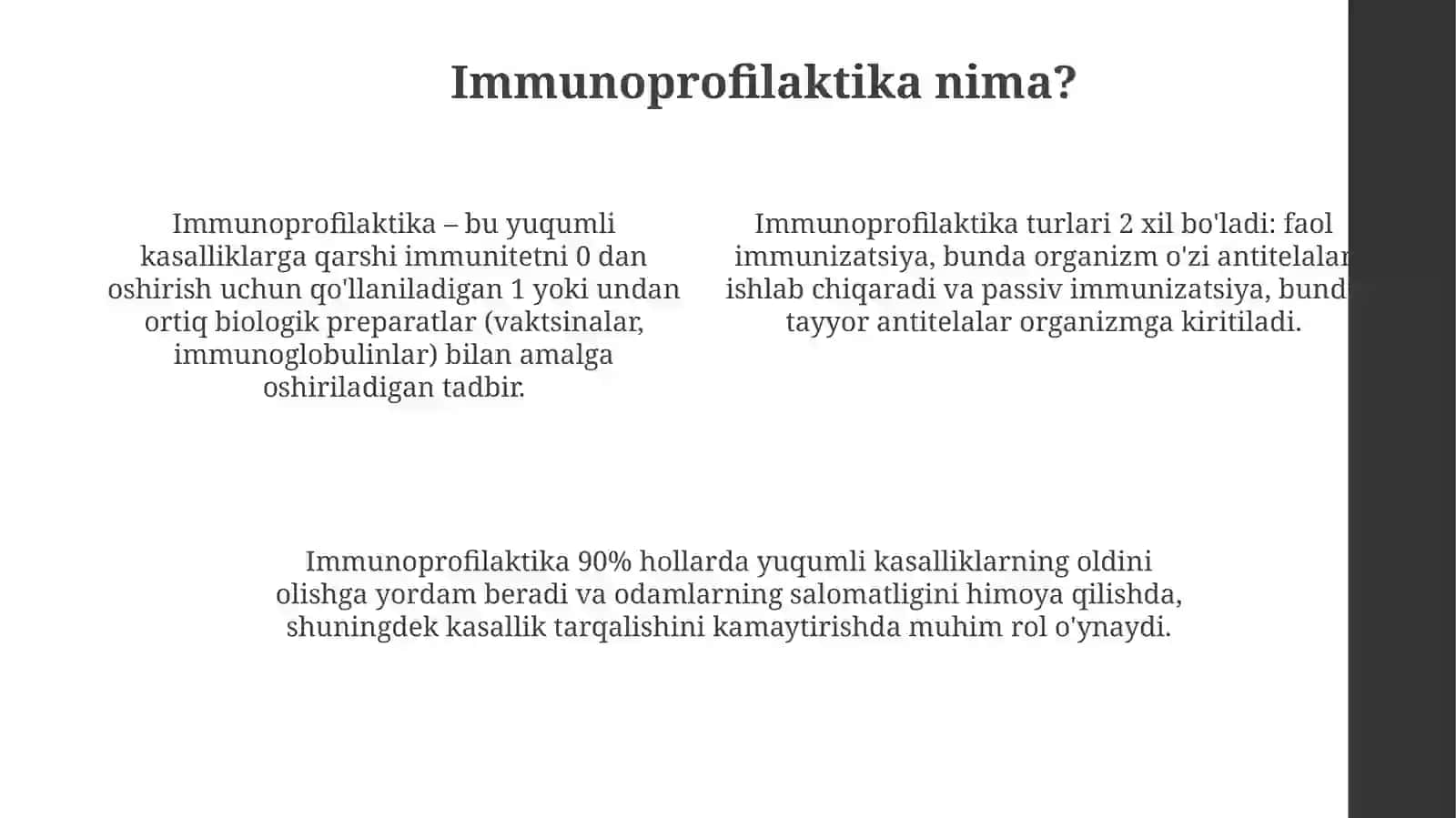 Yuqumli kasalliklarda immunoprofilaktikaning ahamiyati 4