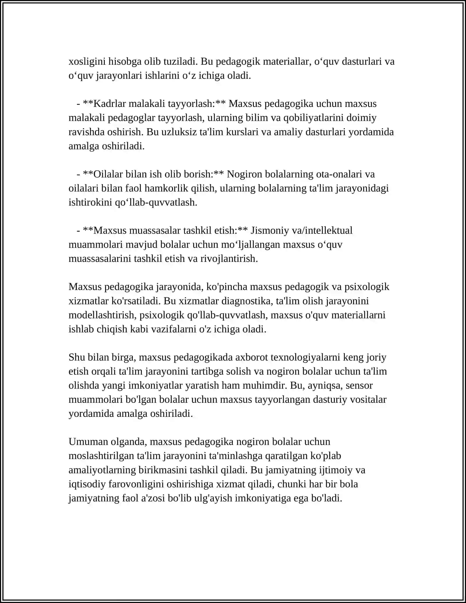 MAXSUS PEDAGOGIKANING ASOSIY TUSHUNCHALARI VA PRINTSIPLARI 4