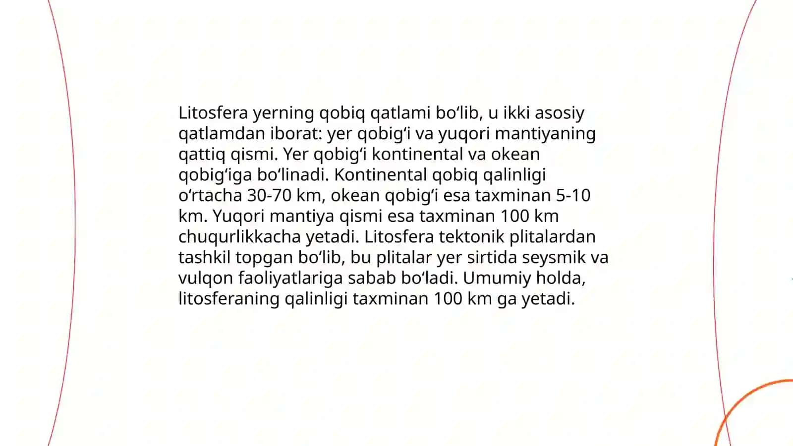 Litosfera va gidrosfera 4