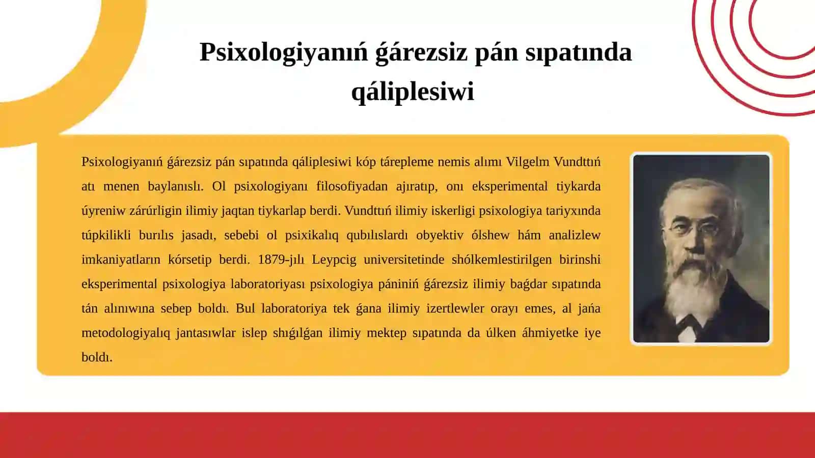 Eksperimental psixologiya táriyxı, fizologiyalıq psixologiya payda bolıwınıń táriyxsı 4