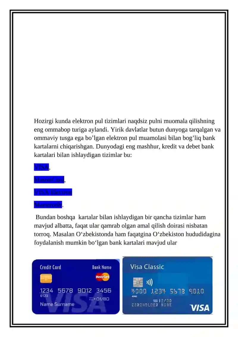 Internet elektron tо‘lov va tijorat tizimlari 4