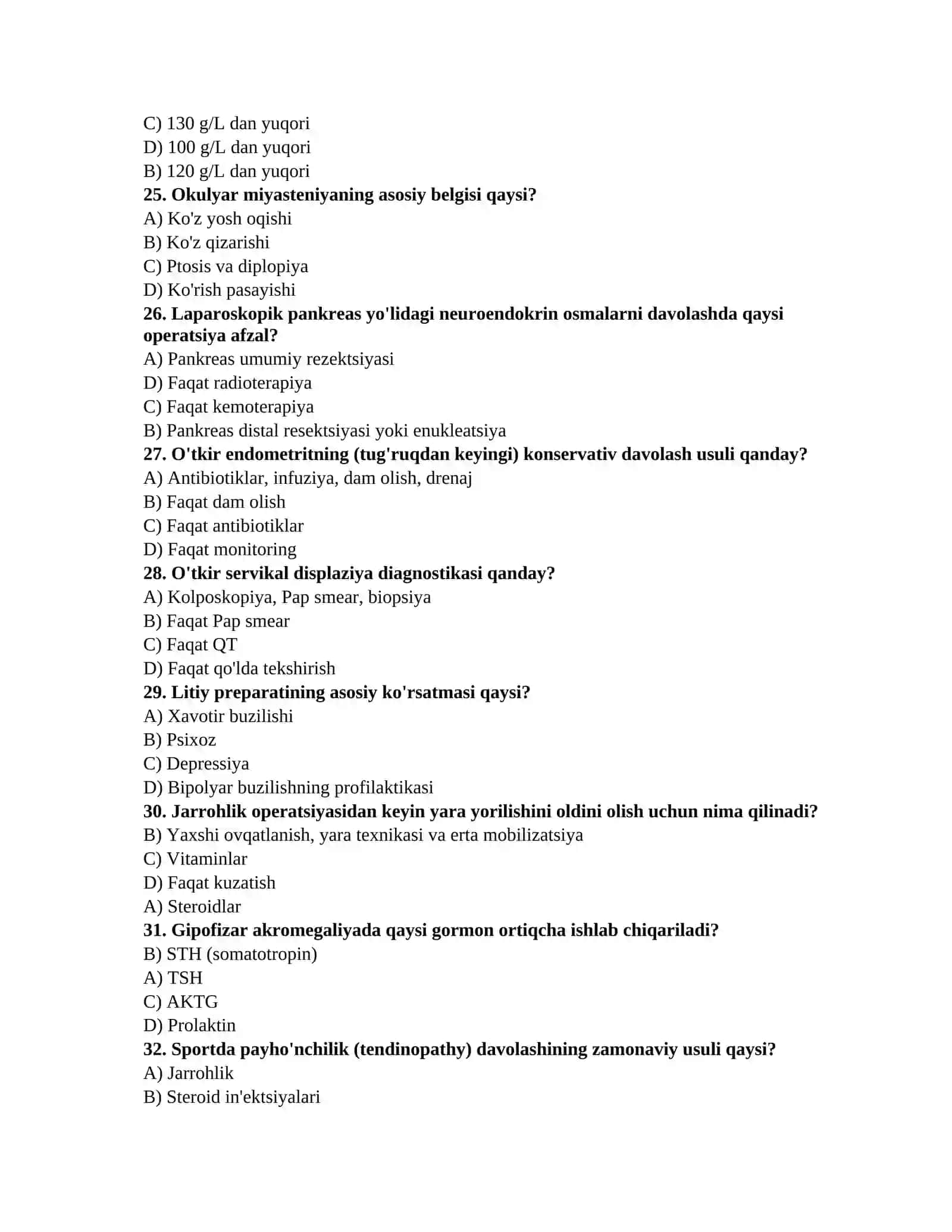 Argosuz testlari 4