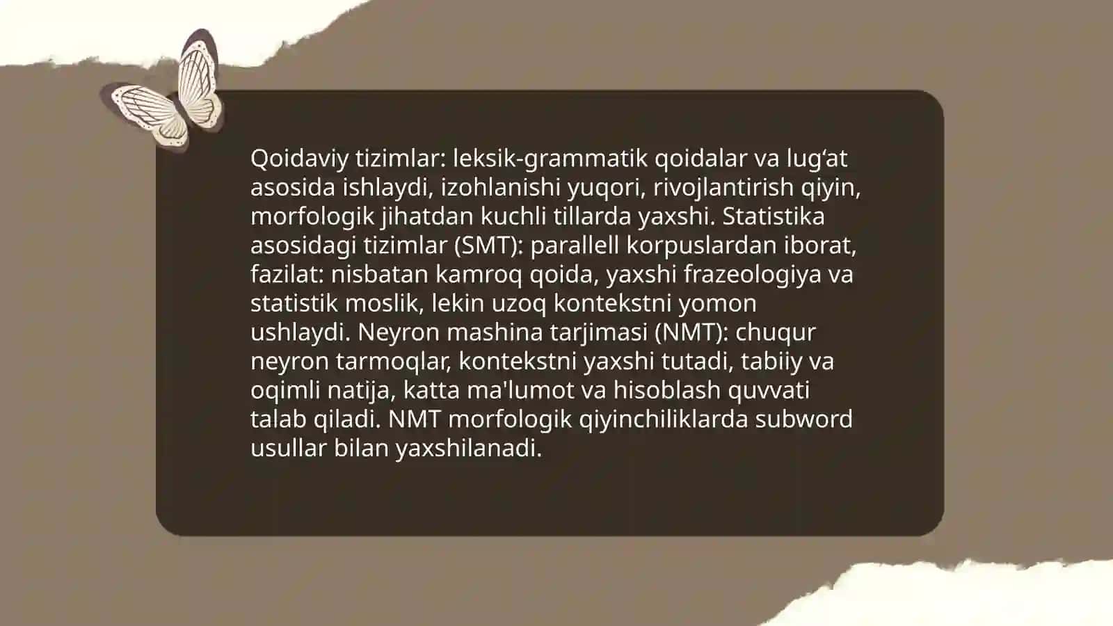 Avtomatik tarjima dasturlari va ularning qiyosiy tahlillari 4