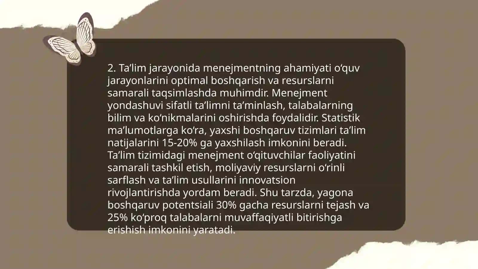 Ta'lim muassasasi menejmenti mohiyatini aniqlashtirish 4