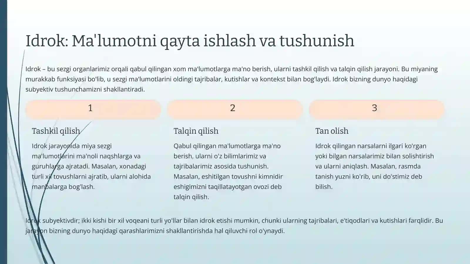 Sezgi, Idrok, Diqqat. Inson Aqli Sirrlari 4